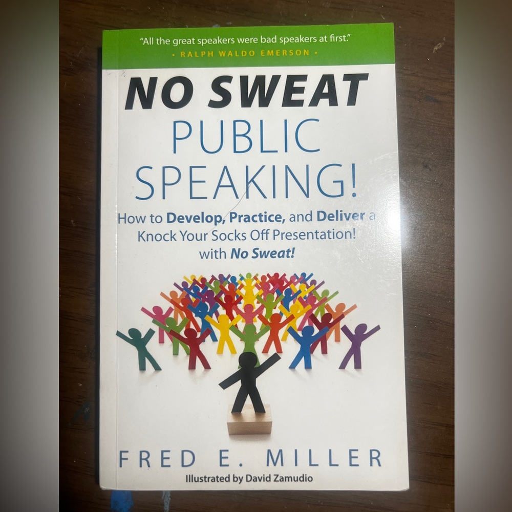 No Sweat Public Speaking Book